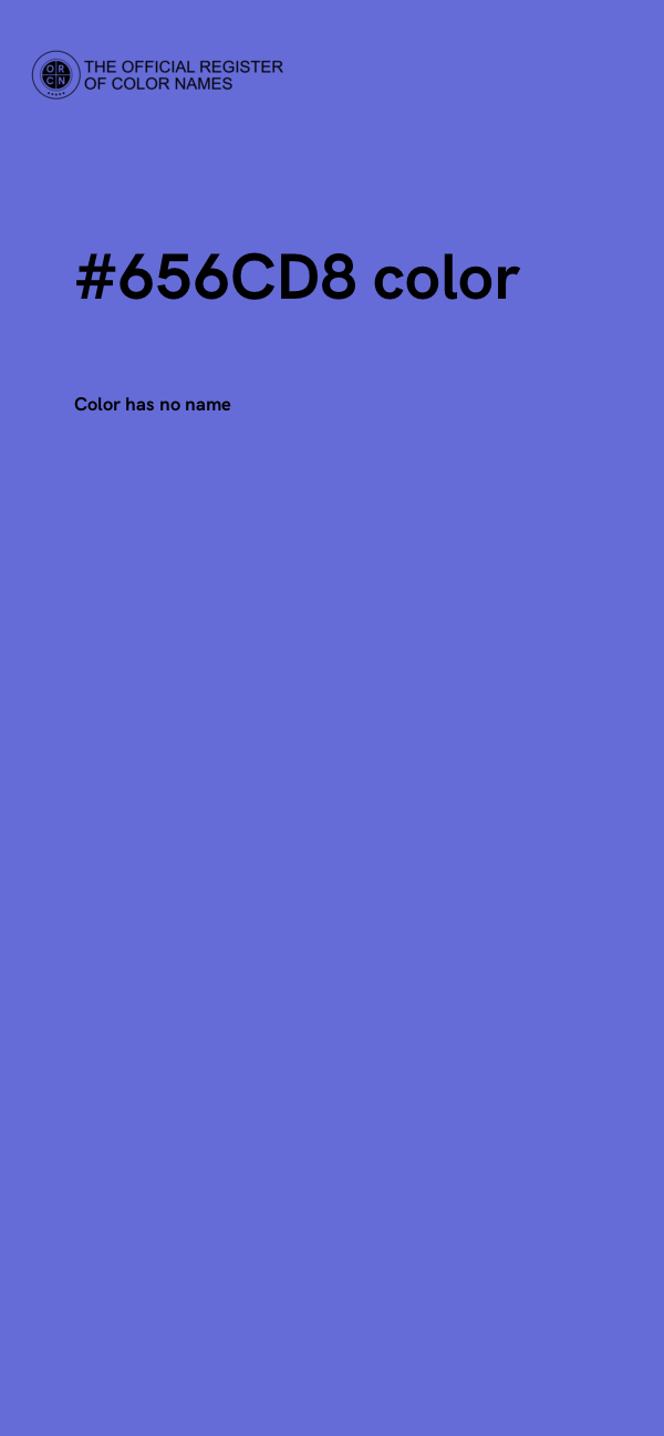 #656CD8 color image