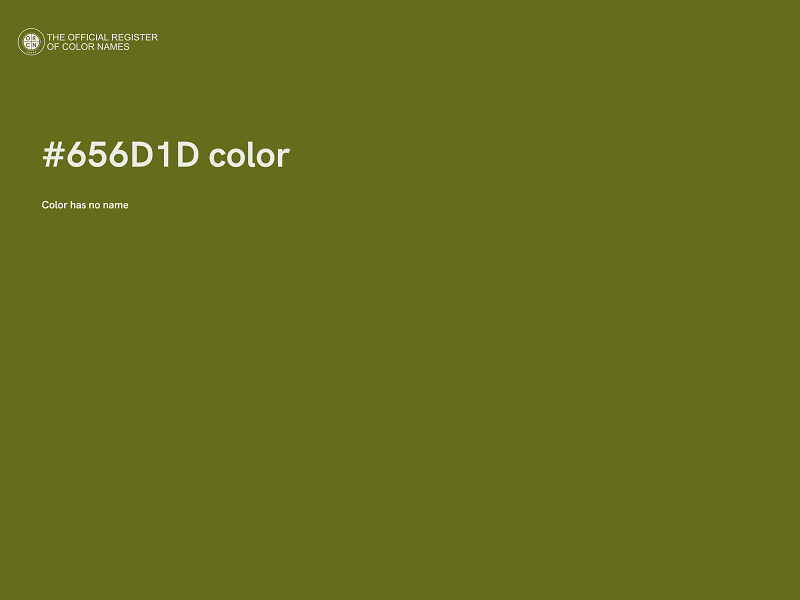 #656D1D color image