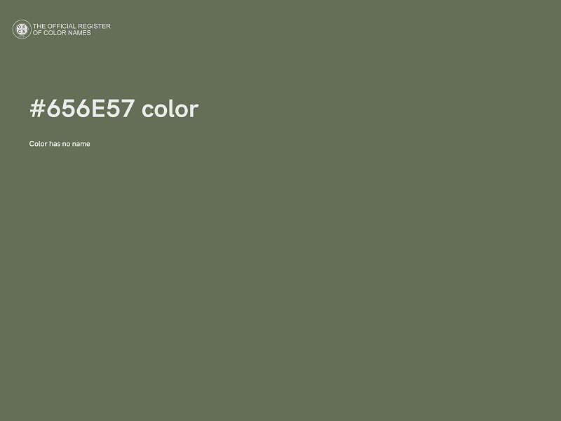 #656E57 color image