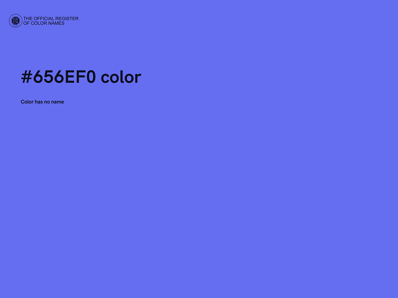 #656EF0 color image