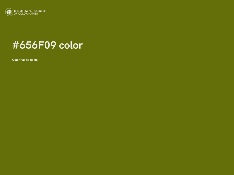 #656F09 color image