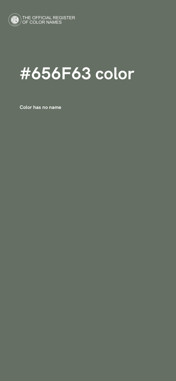 #656F63 color image