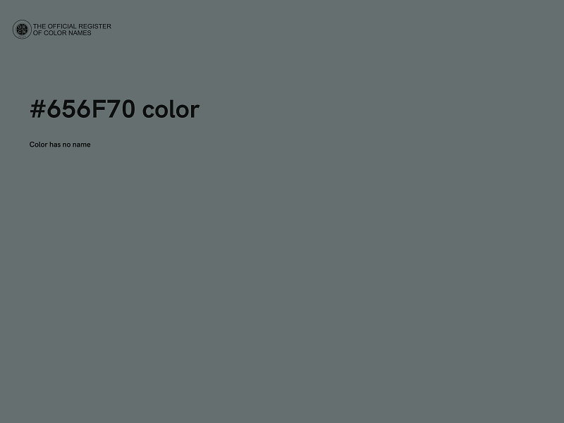 #656F70 color image
