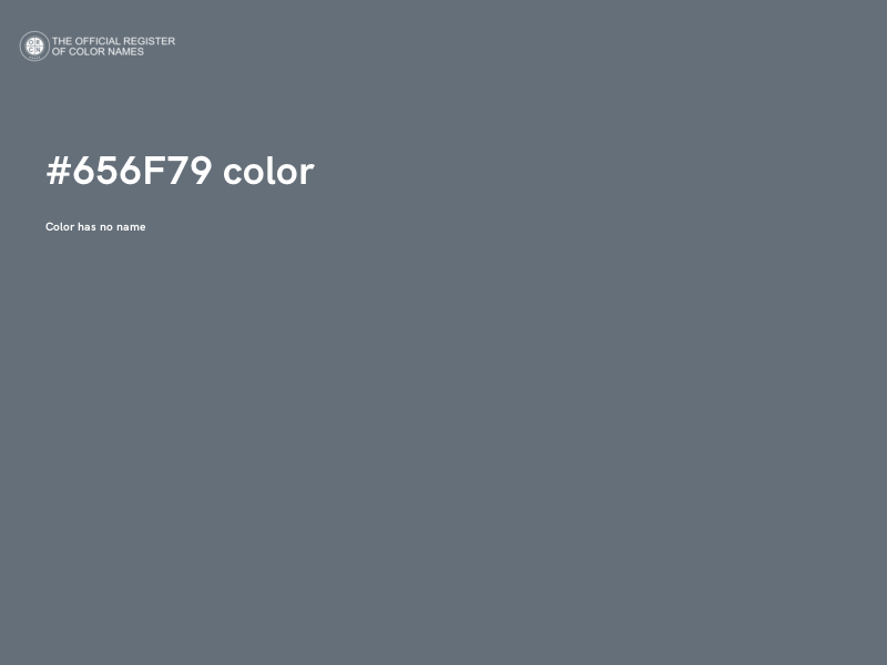 #656F79 color image