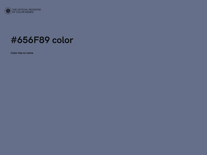 #656F89 color image