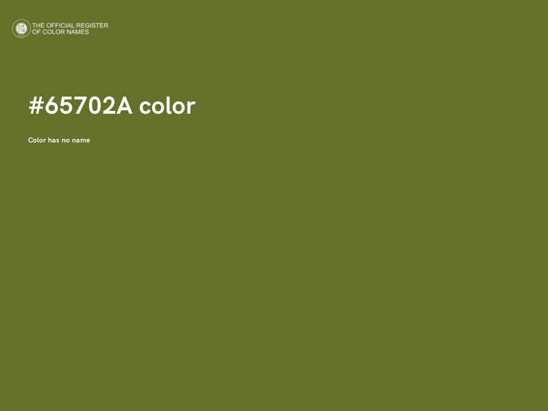 #65702A color image