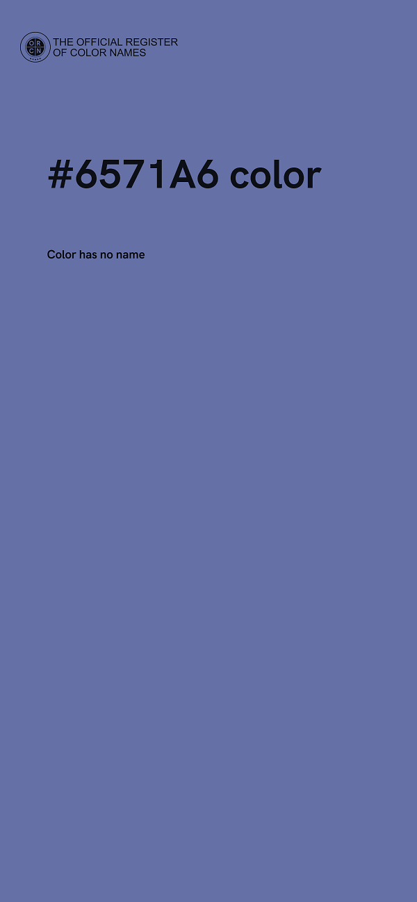 #6571A6 color image