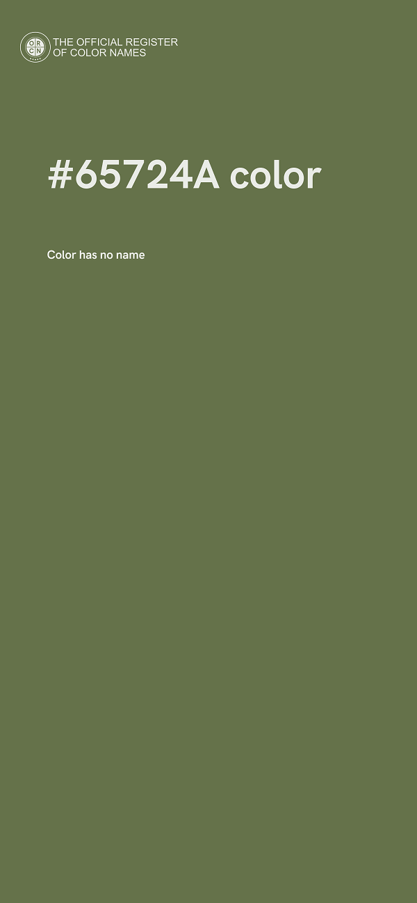 #65724A color image