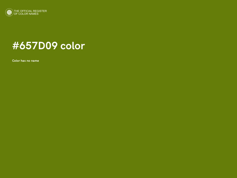 #657D09 color image