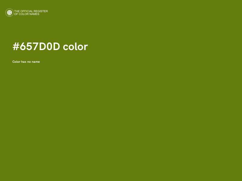 #657D0D color image