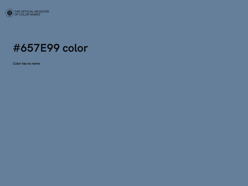 #657E99 color image