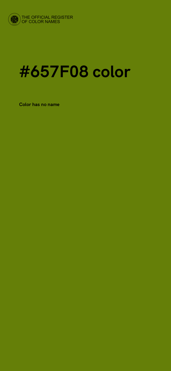 #657F08 color image