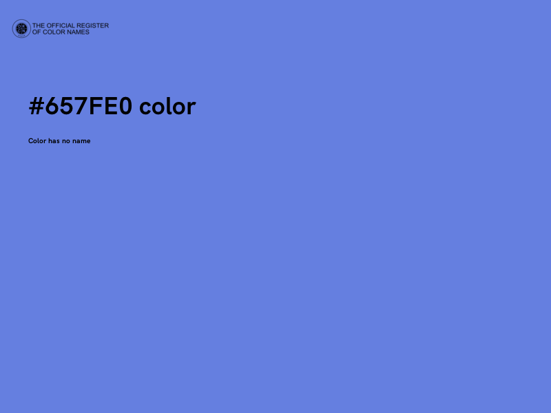 #657FE0 color image
