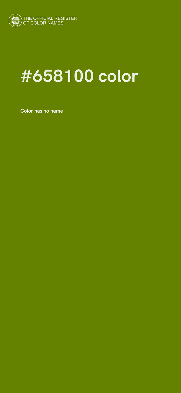 #658100 color image