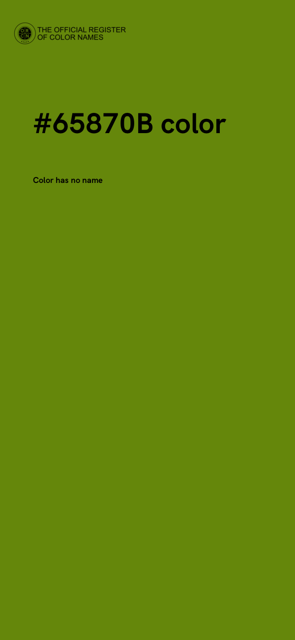 #65870B color image