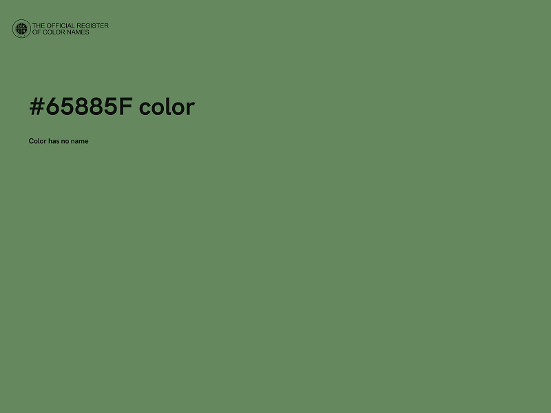 #65885F color image