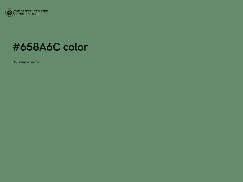 #658A6C color image