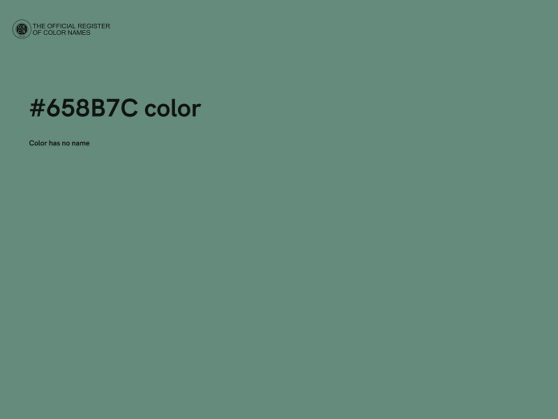 #658B7C color image