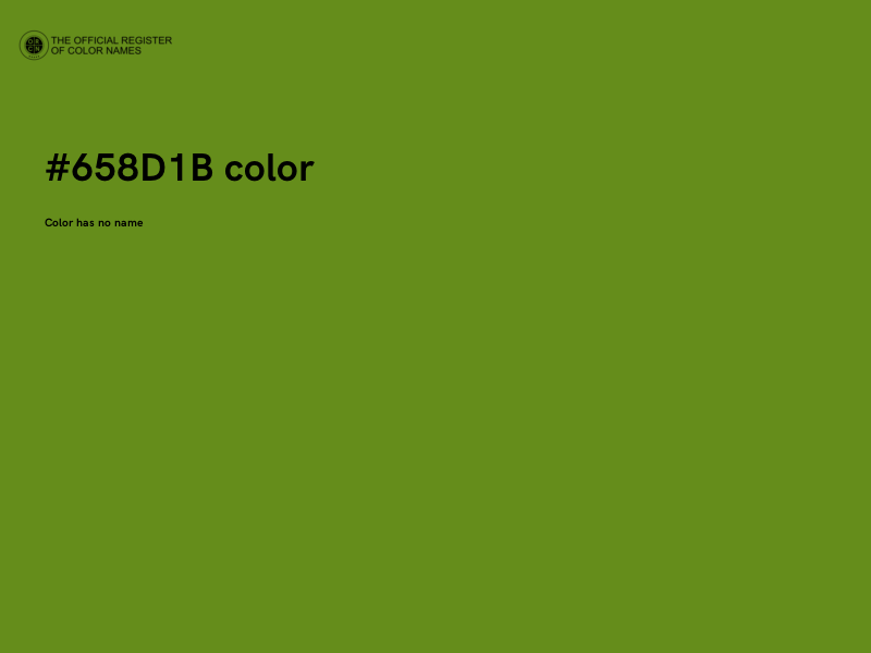 #658D1B color image