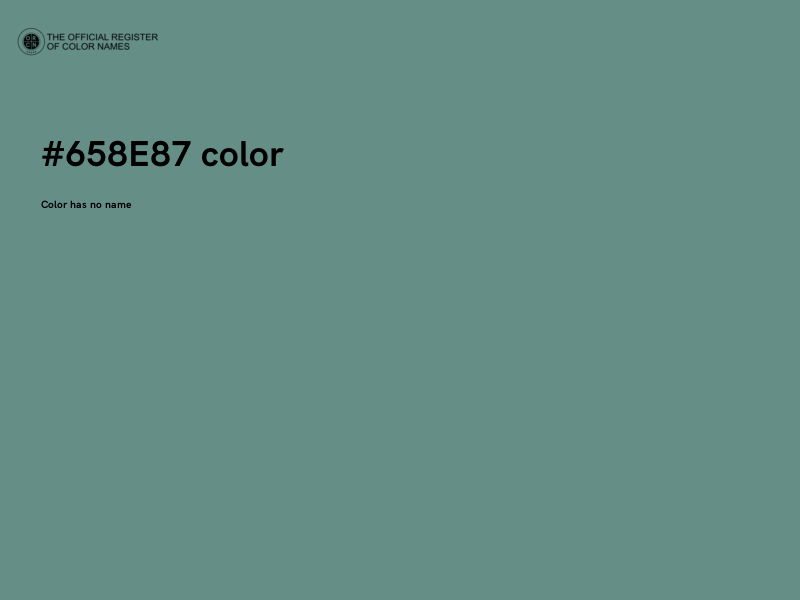 #658E87 color image