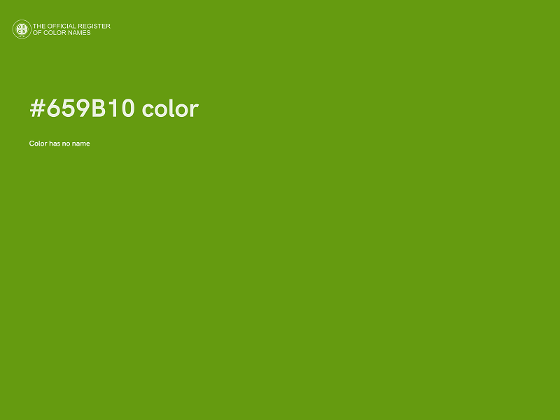 #659B10 color image