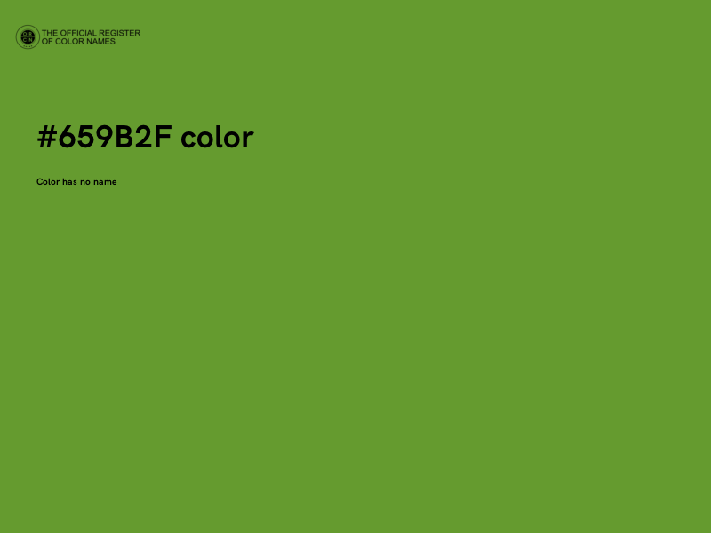 #659B2F color image