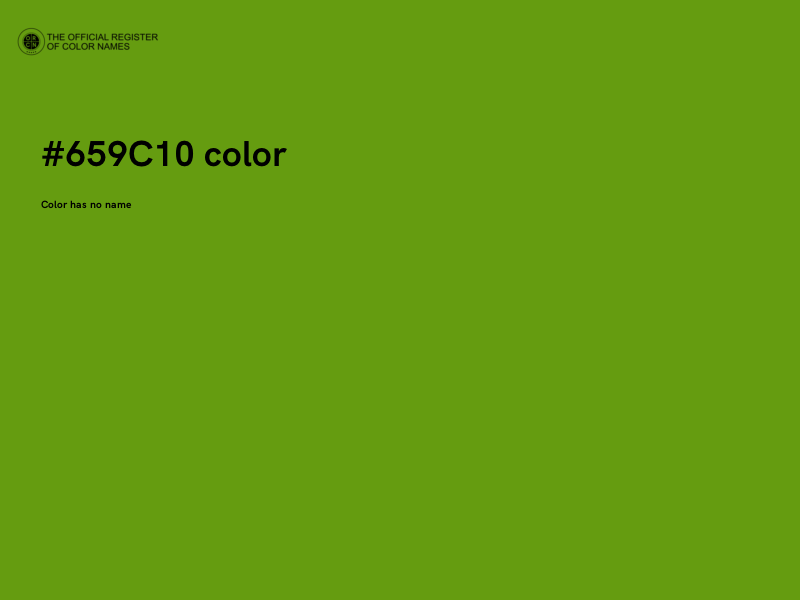 #659C10 color image