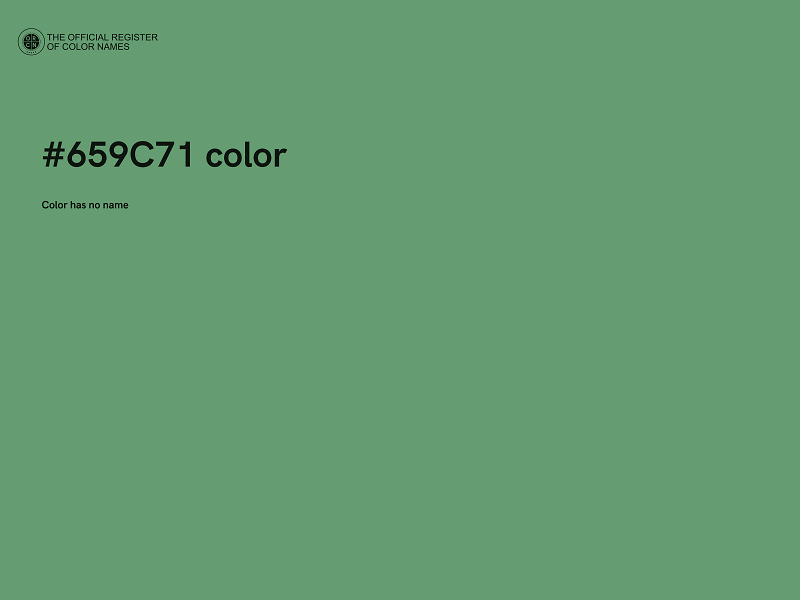 #659C71 color image
