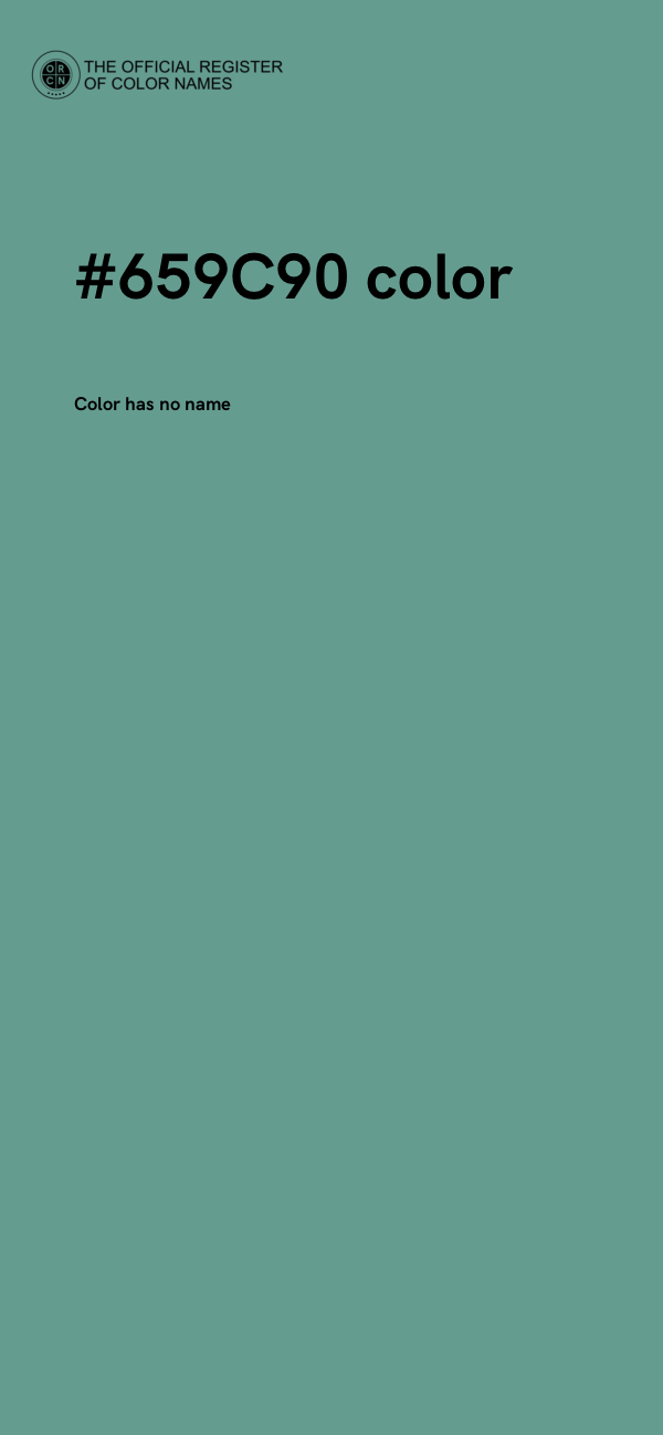 #659C90 color image