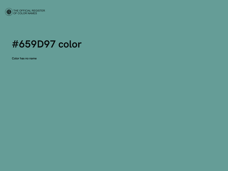 #659D97 color image