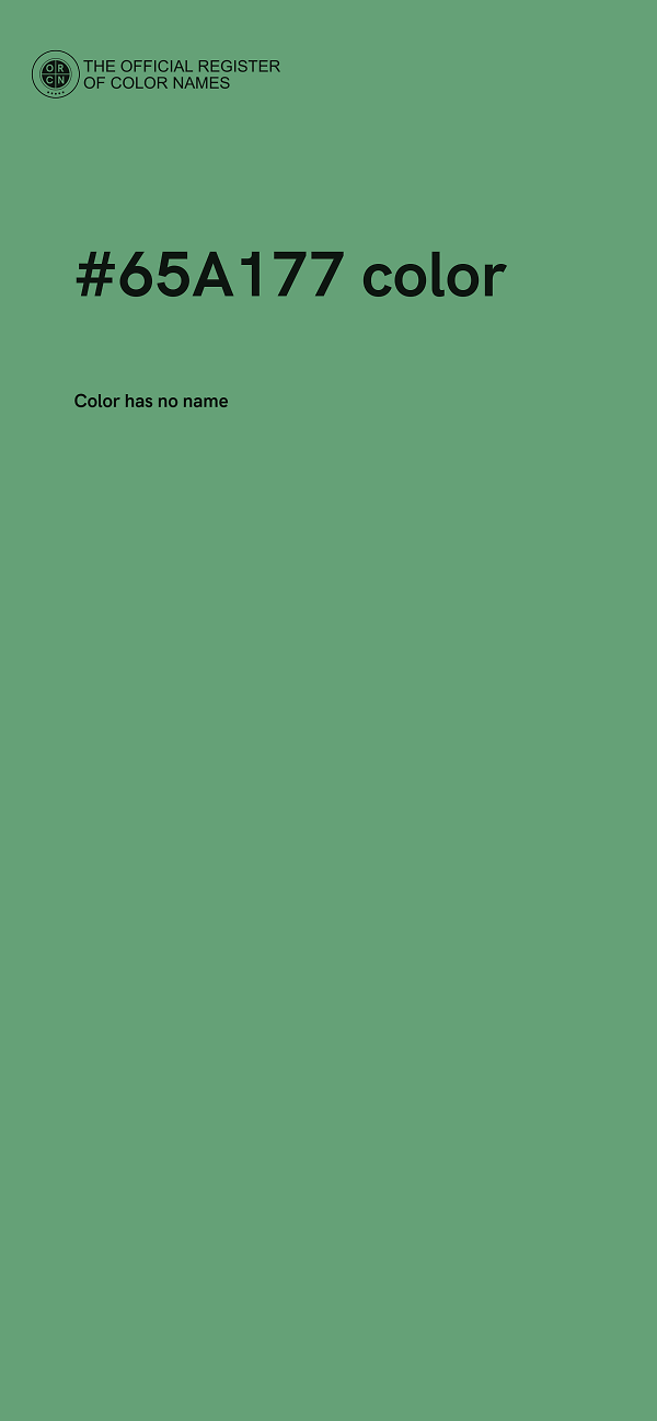 #65A177 color image