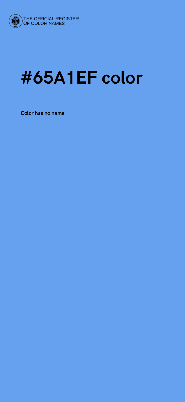 #65A1EF color image