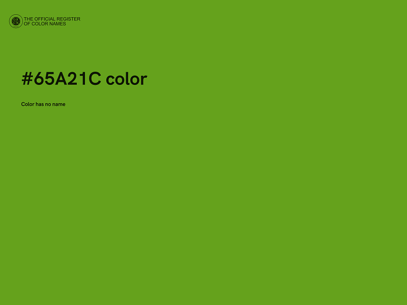 #65A21C color image