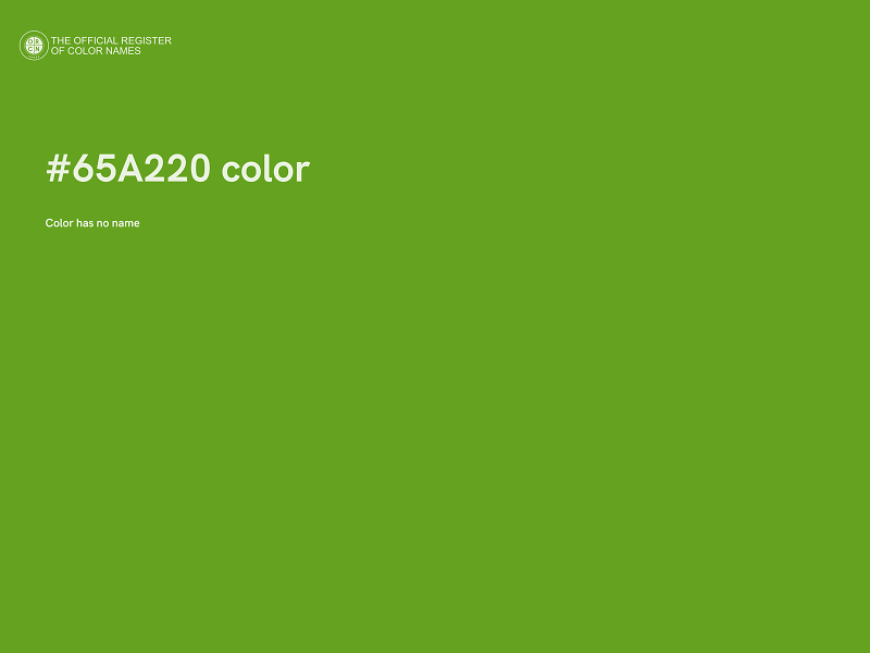 #65A220 color image