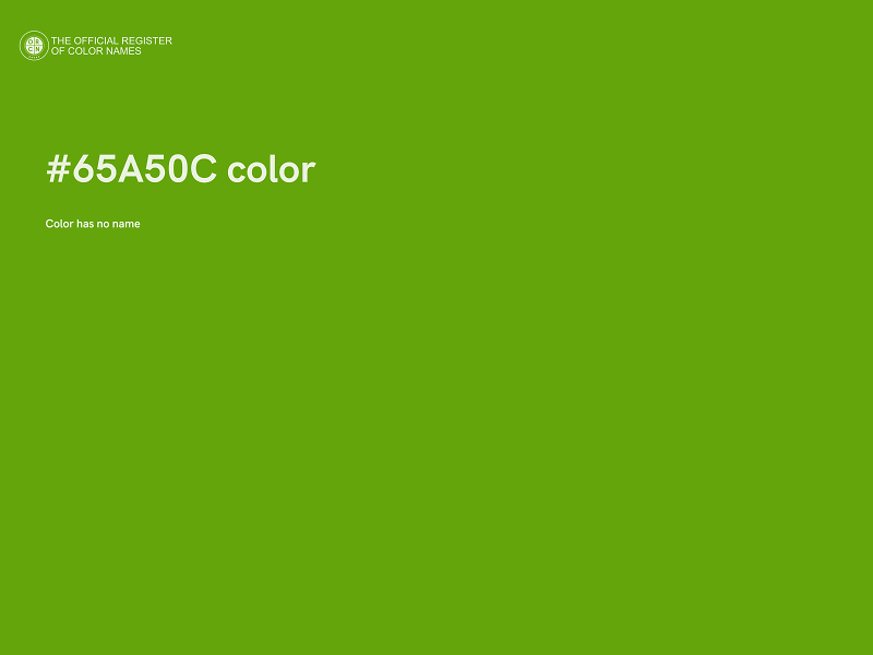 #65A50C color image