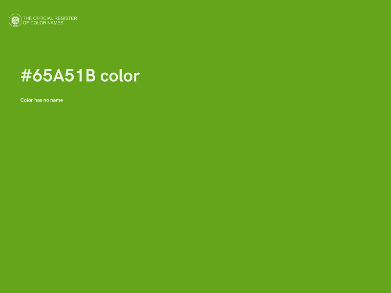 #65A51B color image