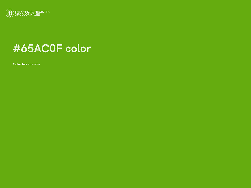 #65AC0F color image