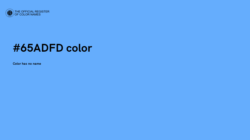 #65ADFD color image