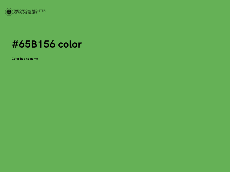 #65B156 color image