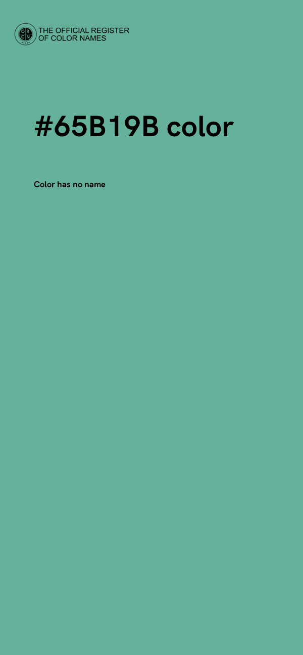 #65B19B color image