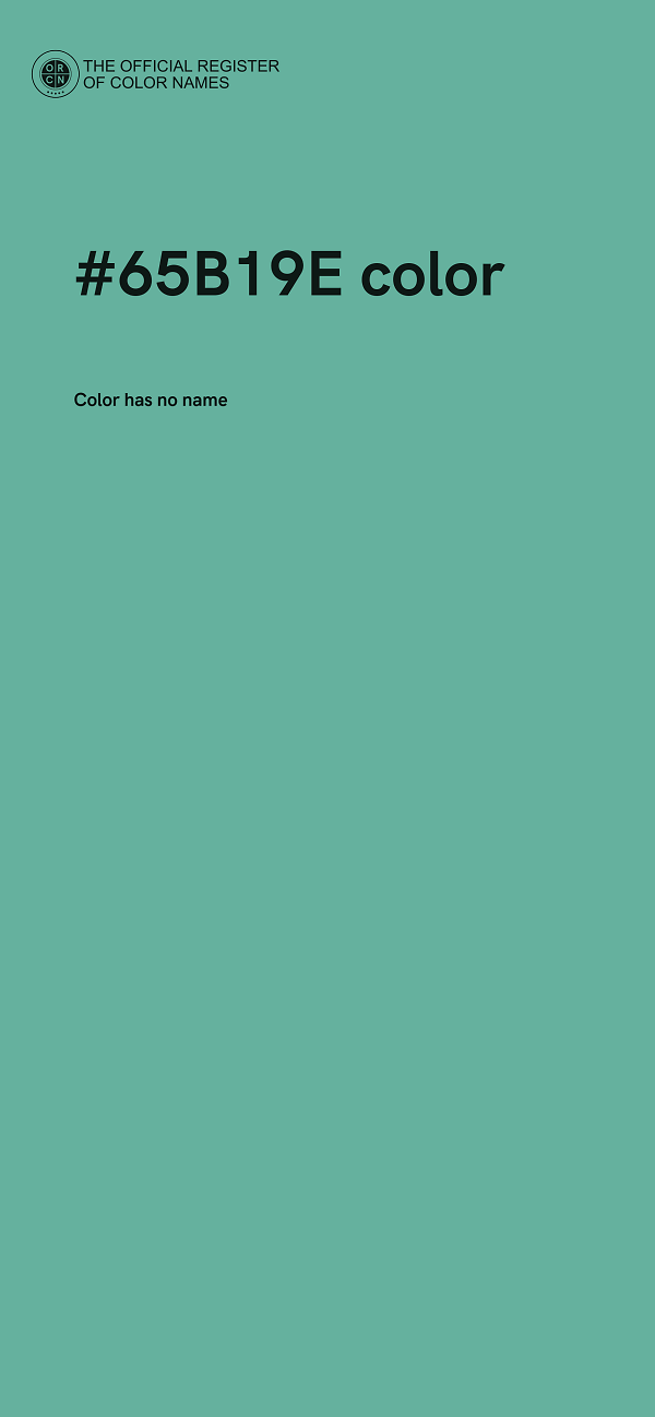 #65B19E color image