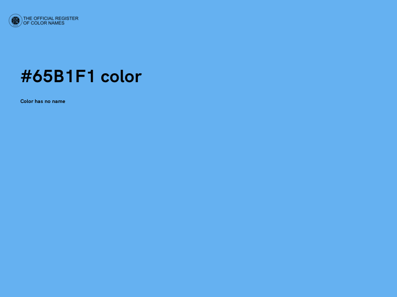#65B1F1 color image