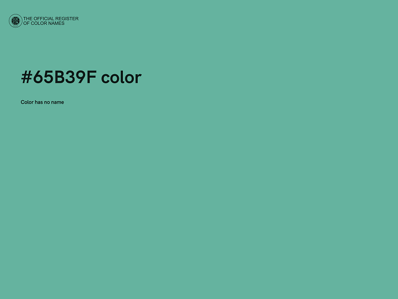 #65B39F color image