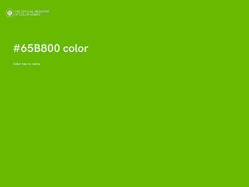 #65B800 color image