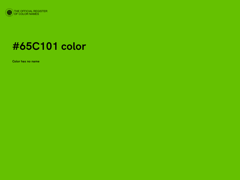 #65C101 color image