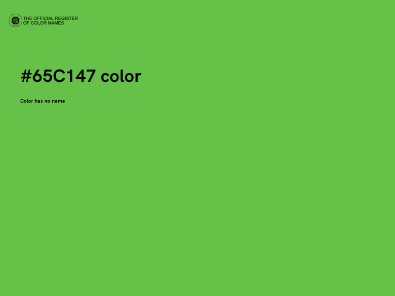 #65C147 color image