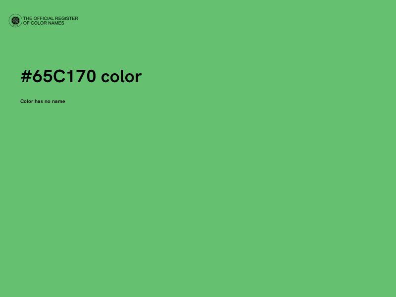 #65C170 color image