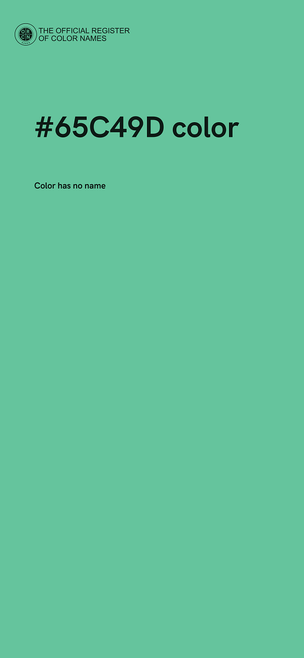 #65C49D color image