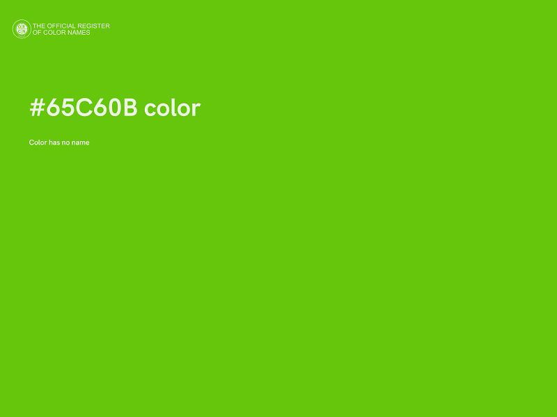 #65C60B color image