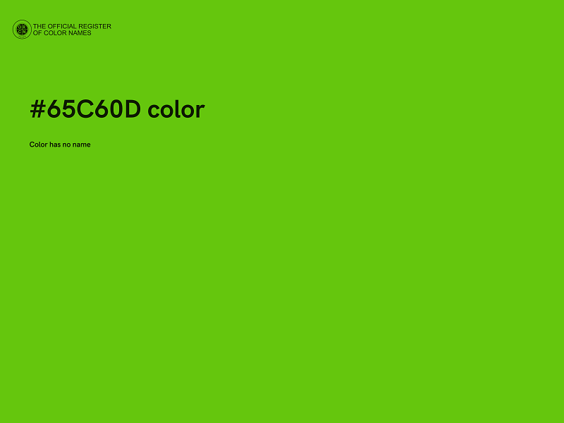 #65C60D color image